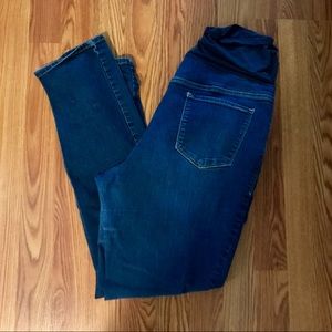 Old navy full panel maternity skinny jeans