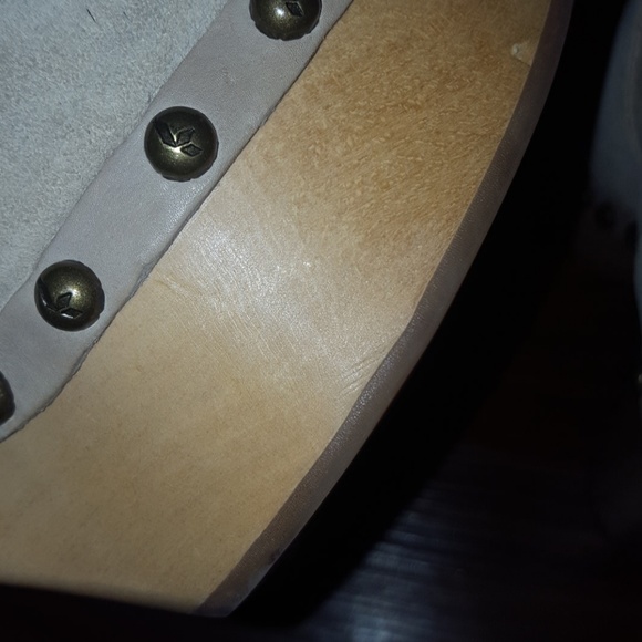 Koolaburra Platform Peep Toe Lace Up Heels - Picture 6 of 8