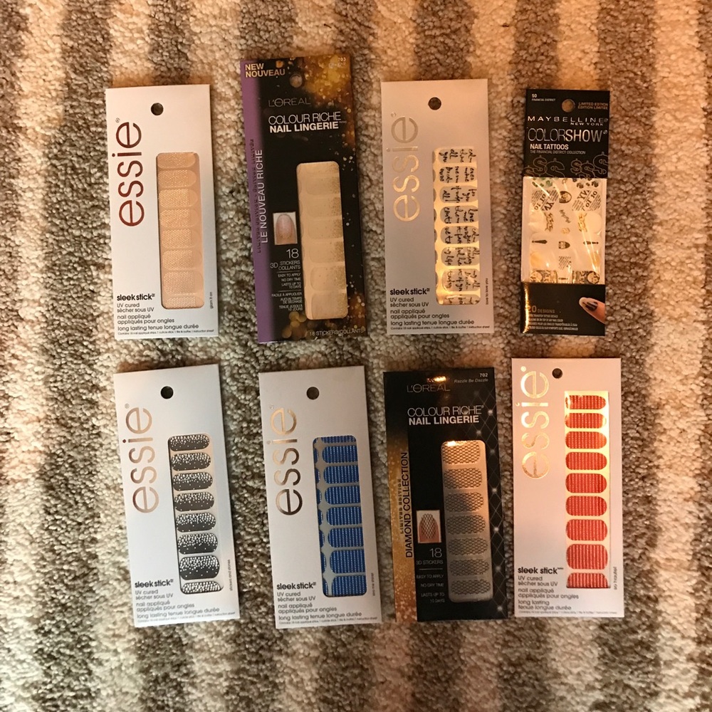 Lot Of Nail Stickers