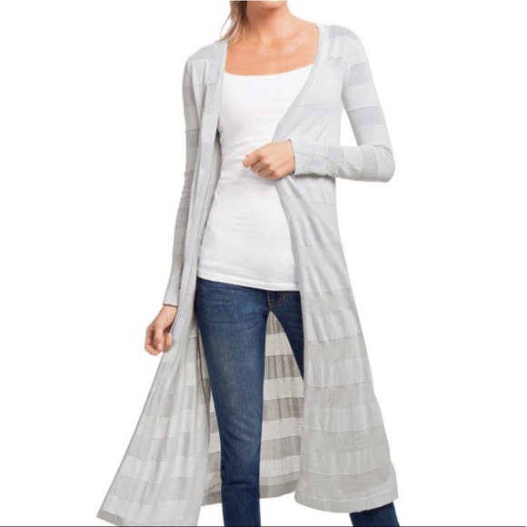 CAbi Sweaters - Cabi gray long length duster cardigan CAbi Sweaters - Cabi gray long length duster cardigan