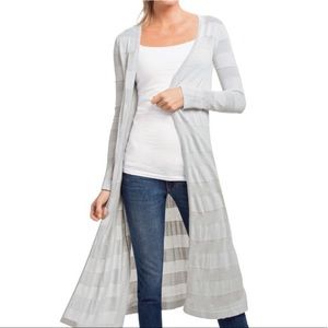 CAbi Sweaters - Cabi gray long length duster cardigan CAbi Sweaters - Cabi gray long length duster cardigan