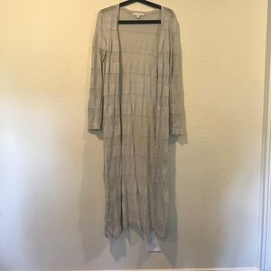 CAbi Sweaters - Cabi gray long length duster cardigan CAbi Sweaters - Cabi gray long length duster cardigan