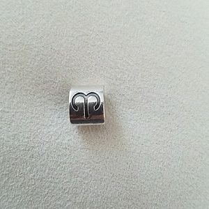 Authentic Pandora retired Aries star sign charm