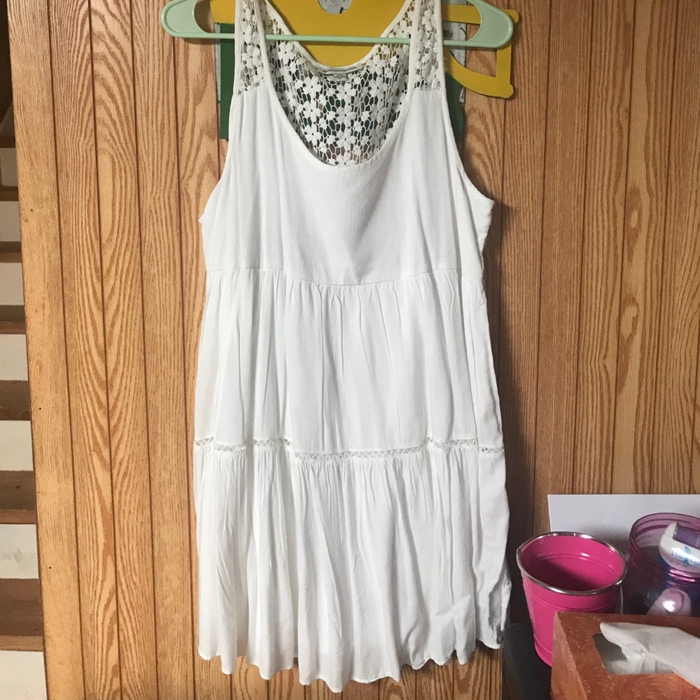 White summer dress