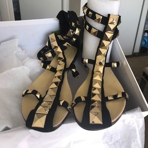Aminah Abdul Jillil Gladiatior Flat Sandals