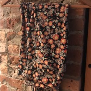 Black & Floral LuLaRoe leggings