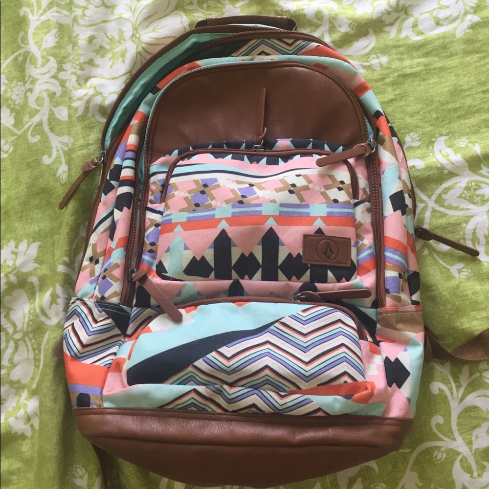 NWOT Tribal print book bag
