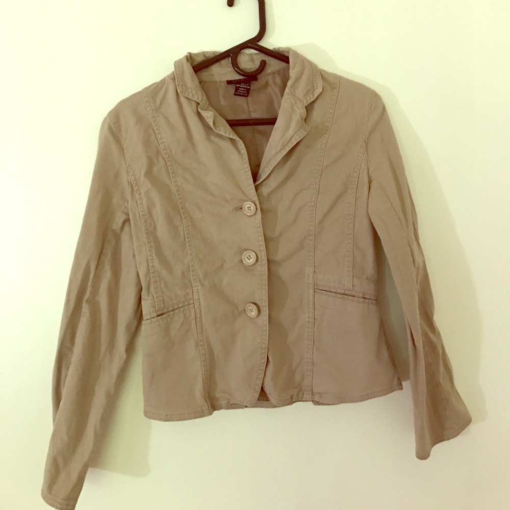 THE LIMITED Tan Jacket