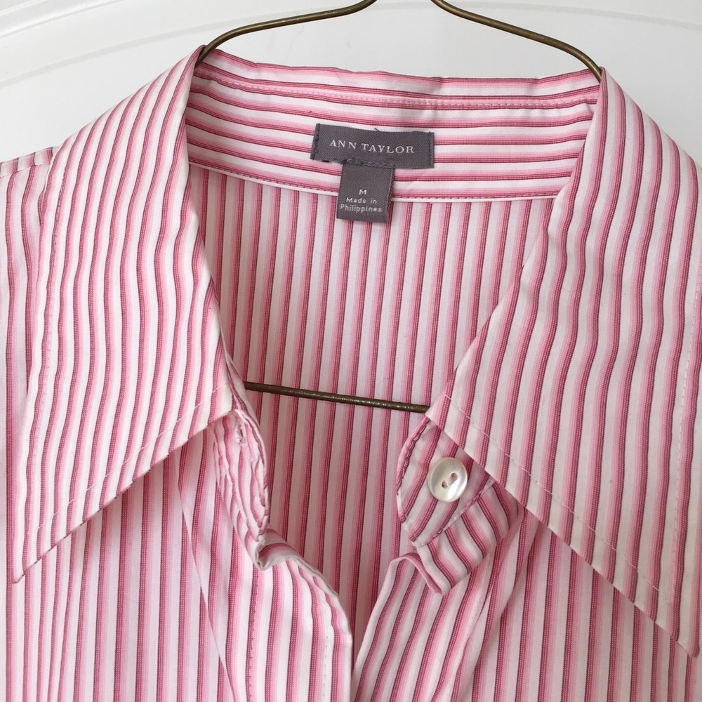 Ann Taylor button down - Picture 2 of 3