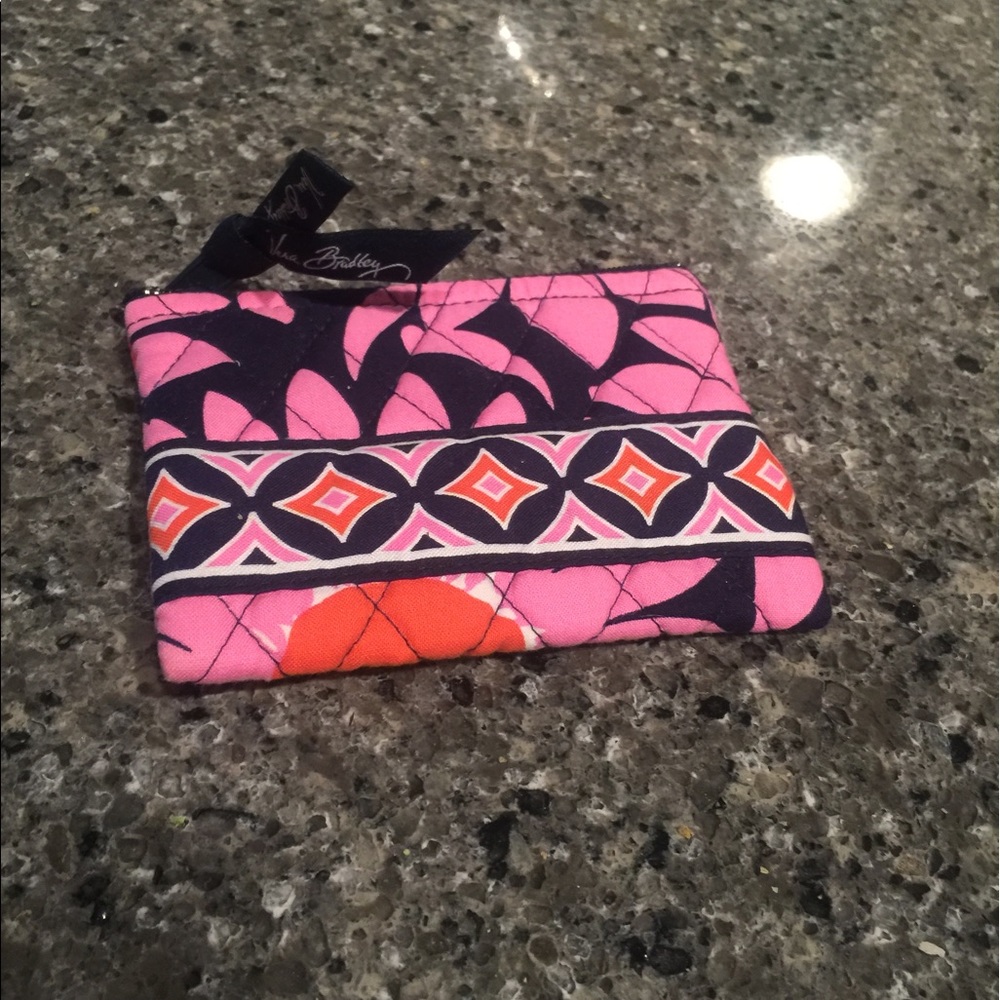 Vera Bradley Zipper Card Holder - Retired Print