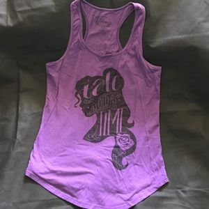 Purple Beauty & the Beast Tank