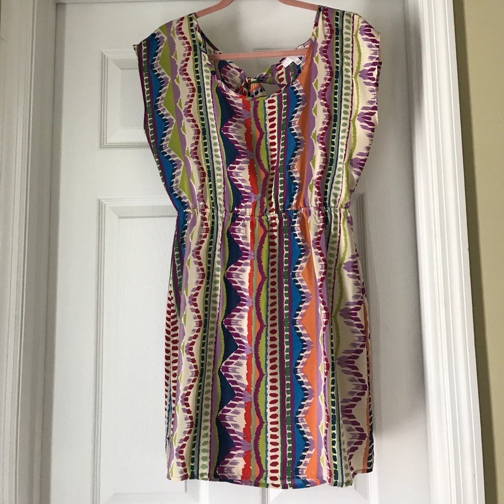 Open-back Colorful Sundress