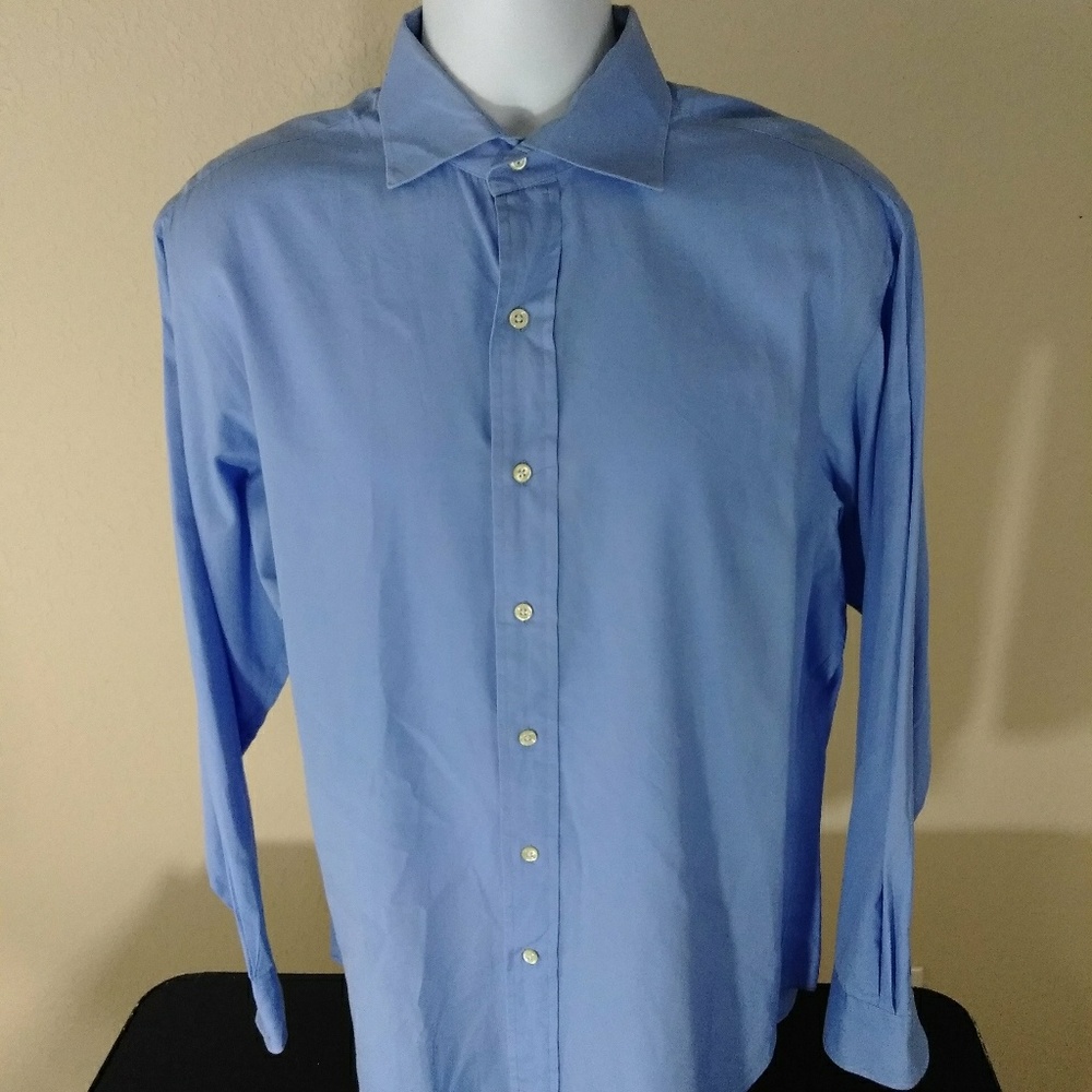 Ralph Lauren Men's Polo Solid Blue Shirt