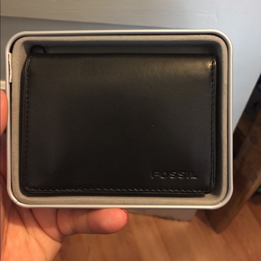 Vintage Fossil Wallet, New In Box.