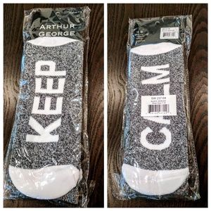Arthur George Keep Calm socks