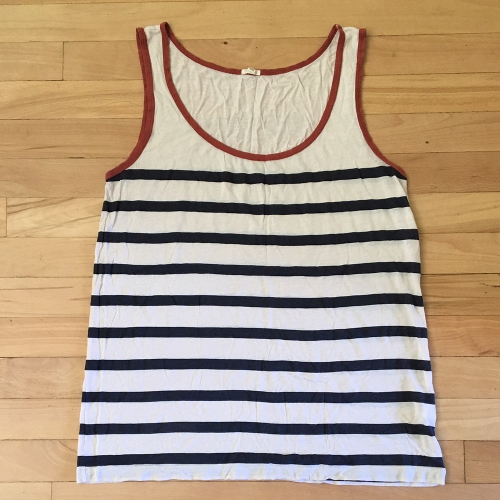 J. Crew linen tank
