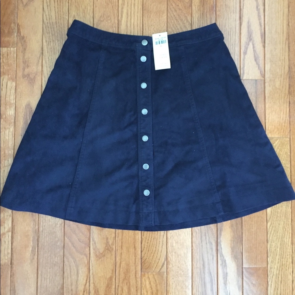 New with tags Abercrombie&Fitch faux suede skirt!