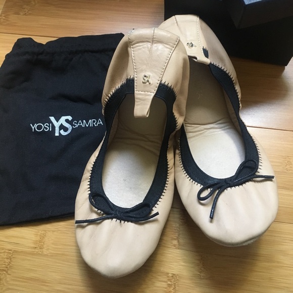 Yosi Samra Samara II Flats in Nude Combo - Picture 1 of 6