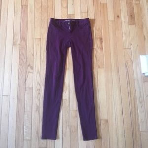American Eagle Maroon Pants