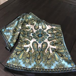 Cache one shoulder blouse