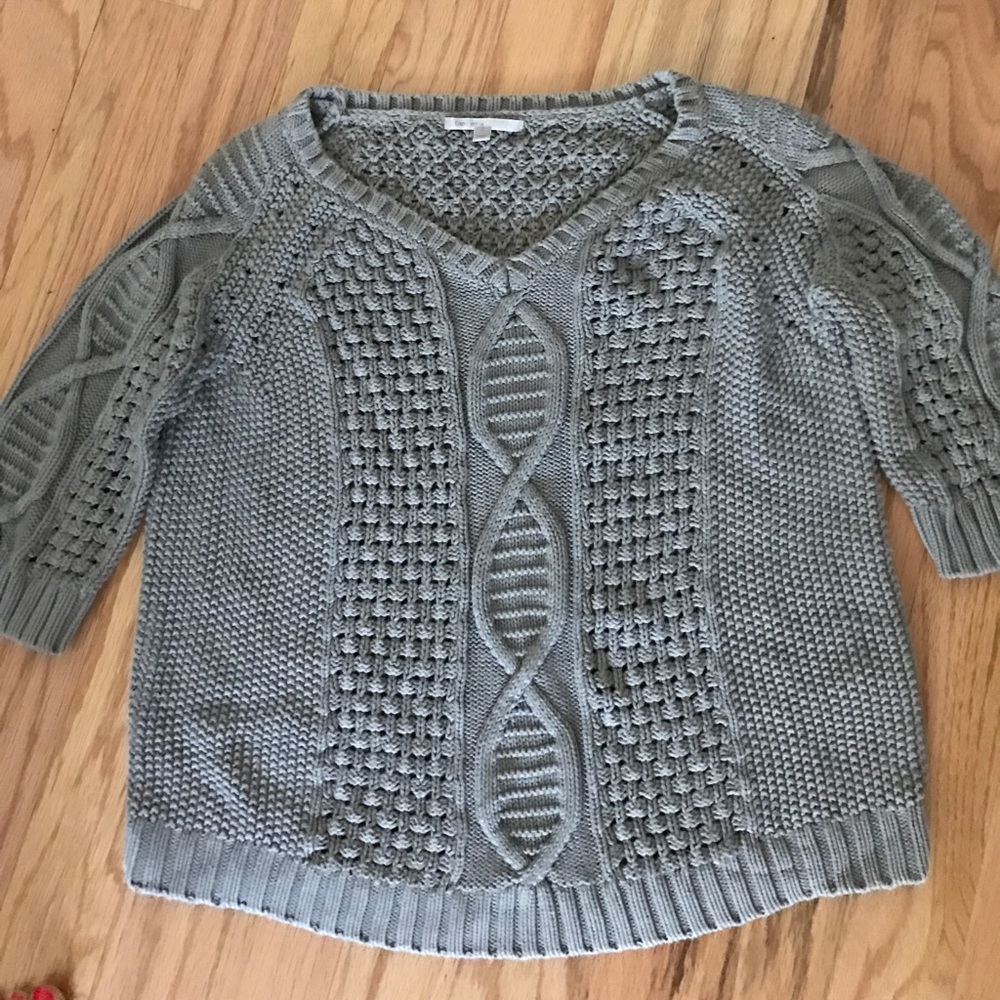 Gap crochet sweater