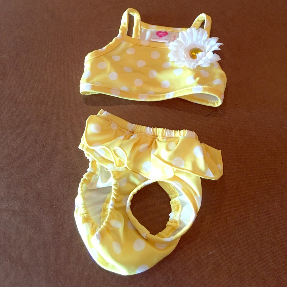 Yorkie or small dog bikini