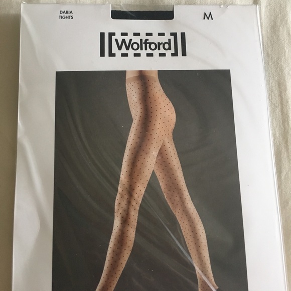 Wolford Accessories - Wolford Daria Tights Black Size Medium NWT