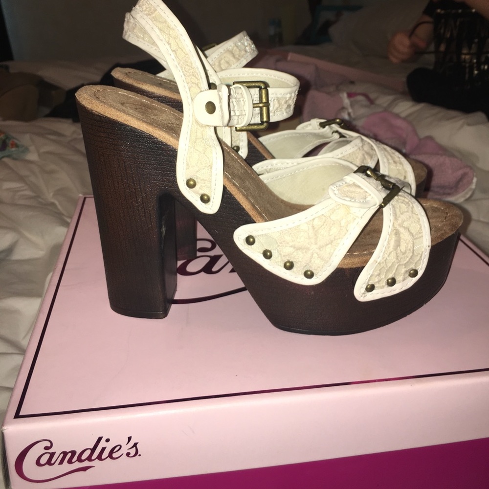 Candies scream high heel shoes