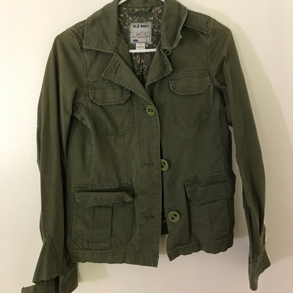OLD NAVY Army Green Blazer