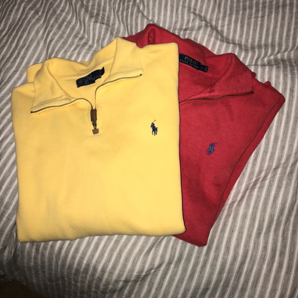 Polo Ralph Lauren quarter zip pull over