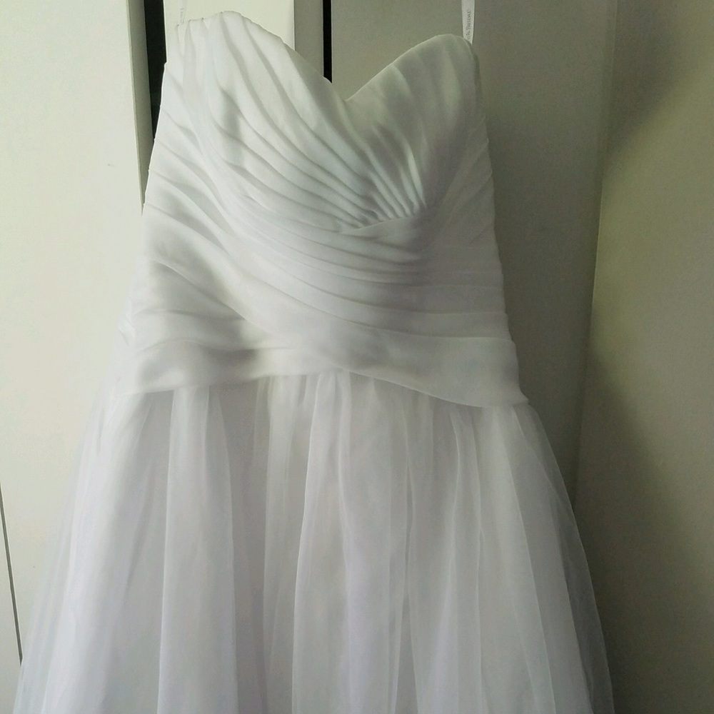 Tea length Wedding dress