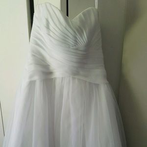 Tea length Wedding dress