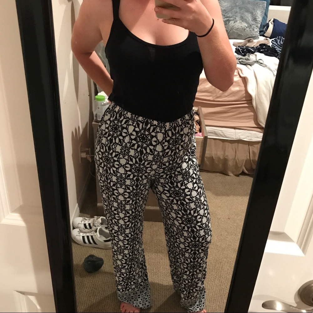 Black and White Jumpsuit