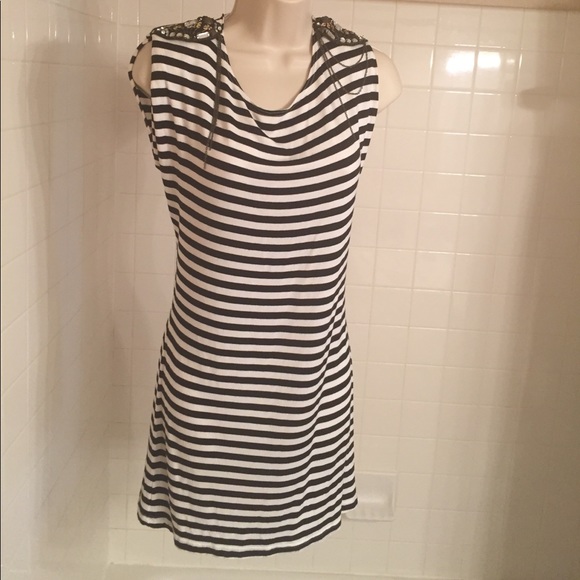 🧨🧨CANDIE'S DRESS, BLACK / WHITE - Picture 1 of 8