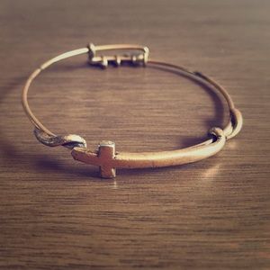 Alex & Ani Cross Bracelet