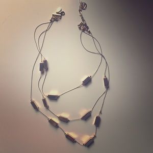 Gold express necklace