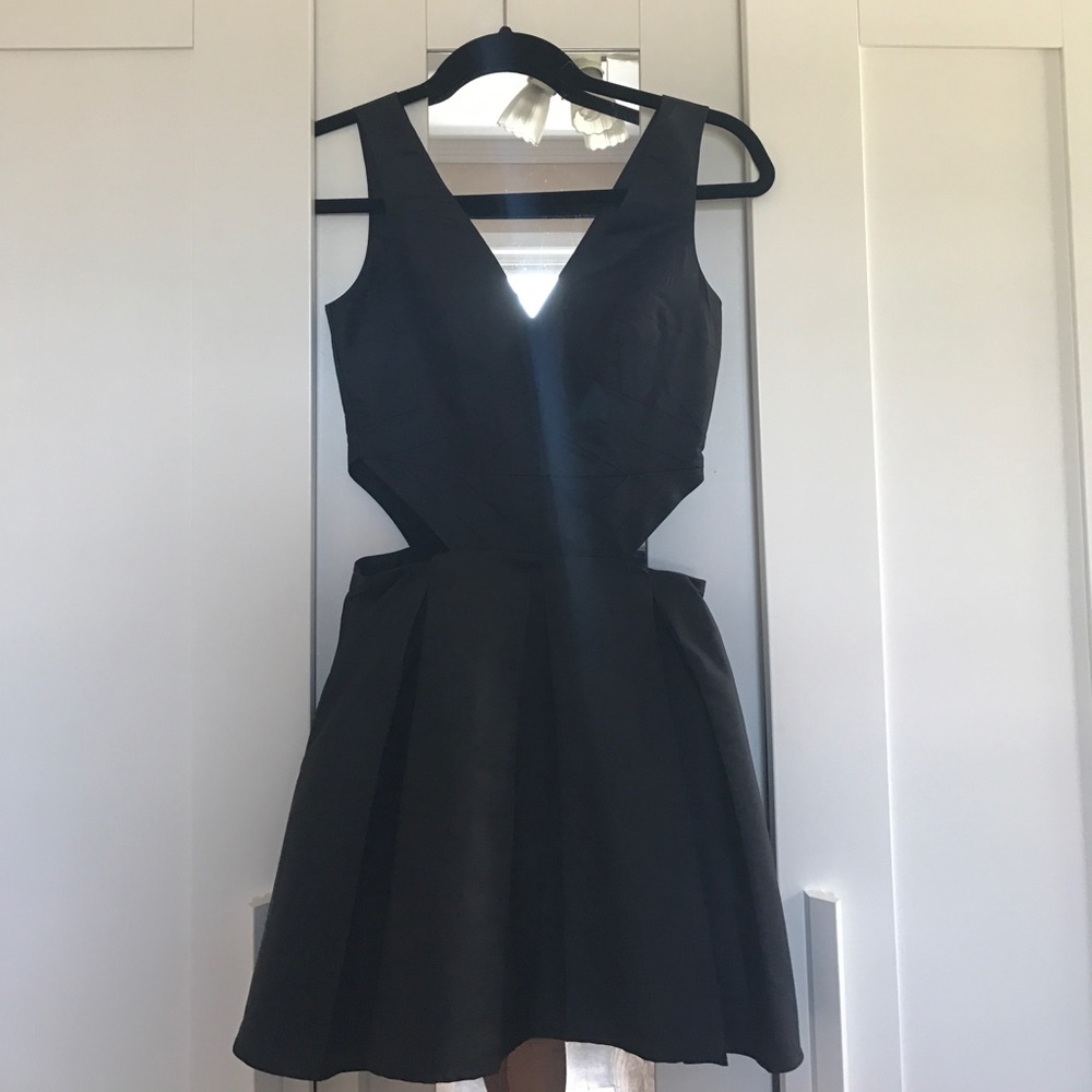 Black Mini A-Line Dress - ASOS
