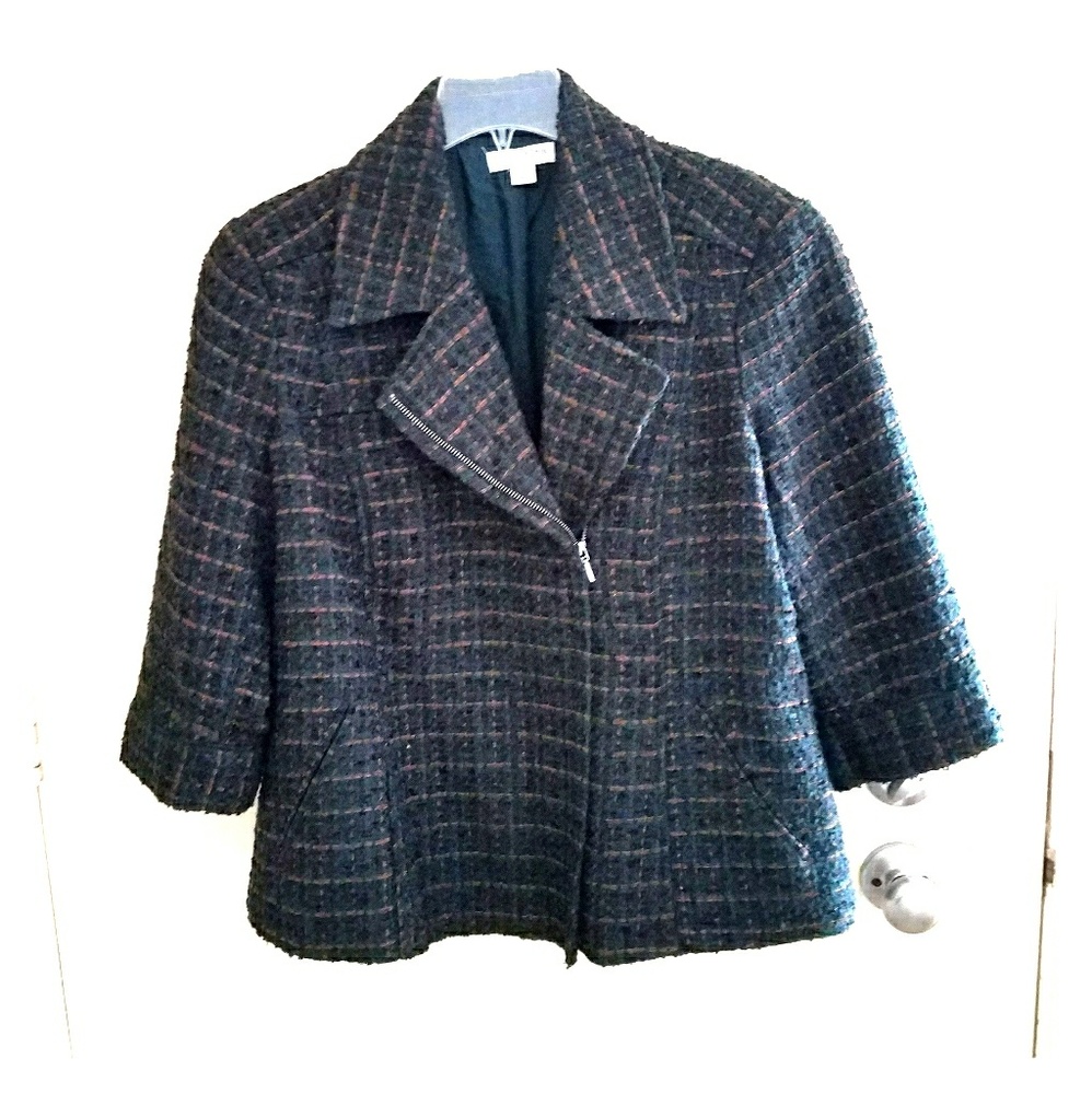 Asymmetrical Tweed Waist Coat