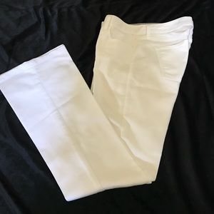 Banana Republic White Flare Jean Sz 26