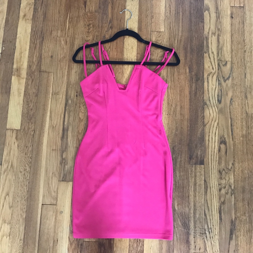 TOBI Pink Strappy Dress