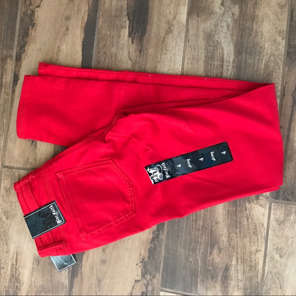 Red Skinny Jeans