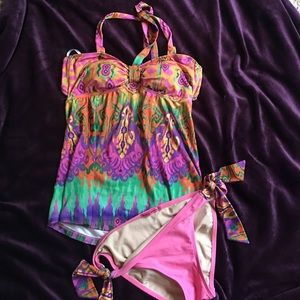 Maternity tankinis bathing suit set