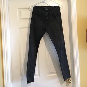 American Eagle black Skinny jeans Size 6