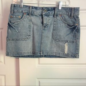 AE jean skirt
