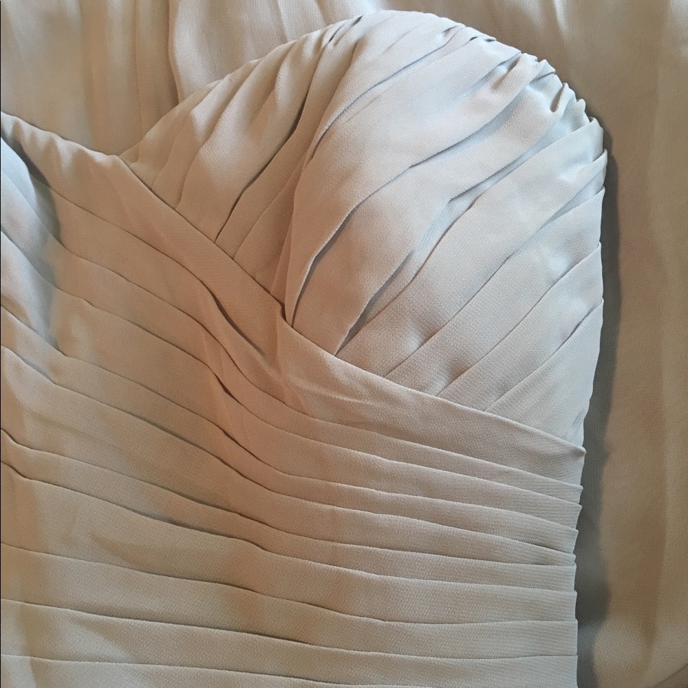 Dove grey Jasmine B2 strapless formal