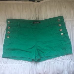 Green Forever 21 shorts
