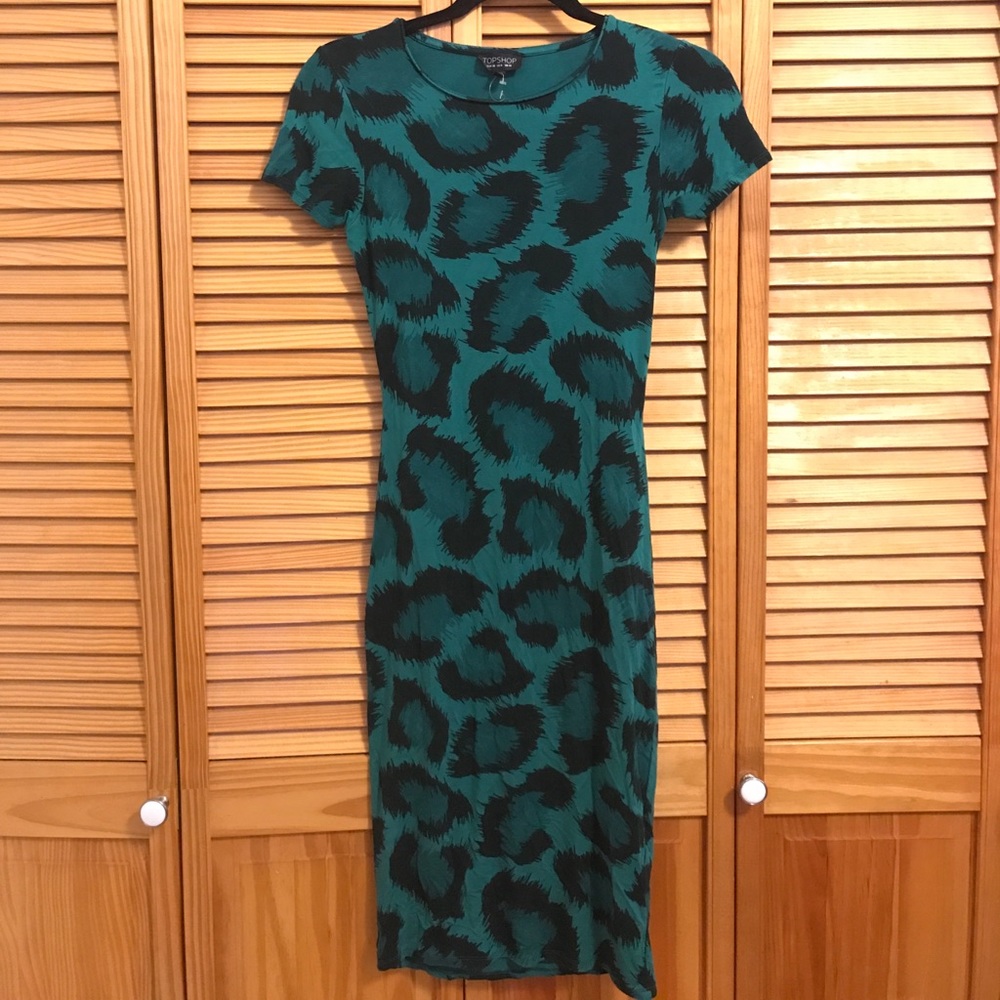 Top Shop Midi Dress Size 6
