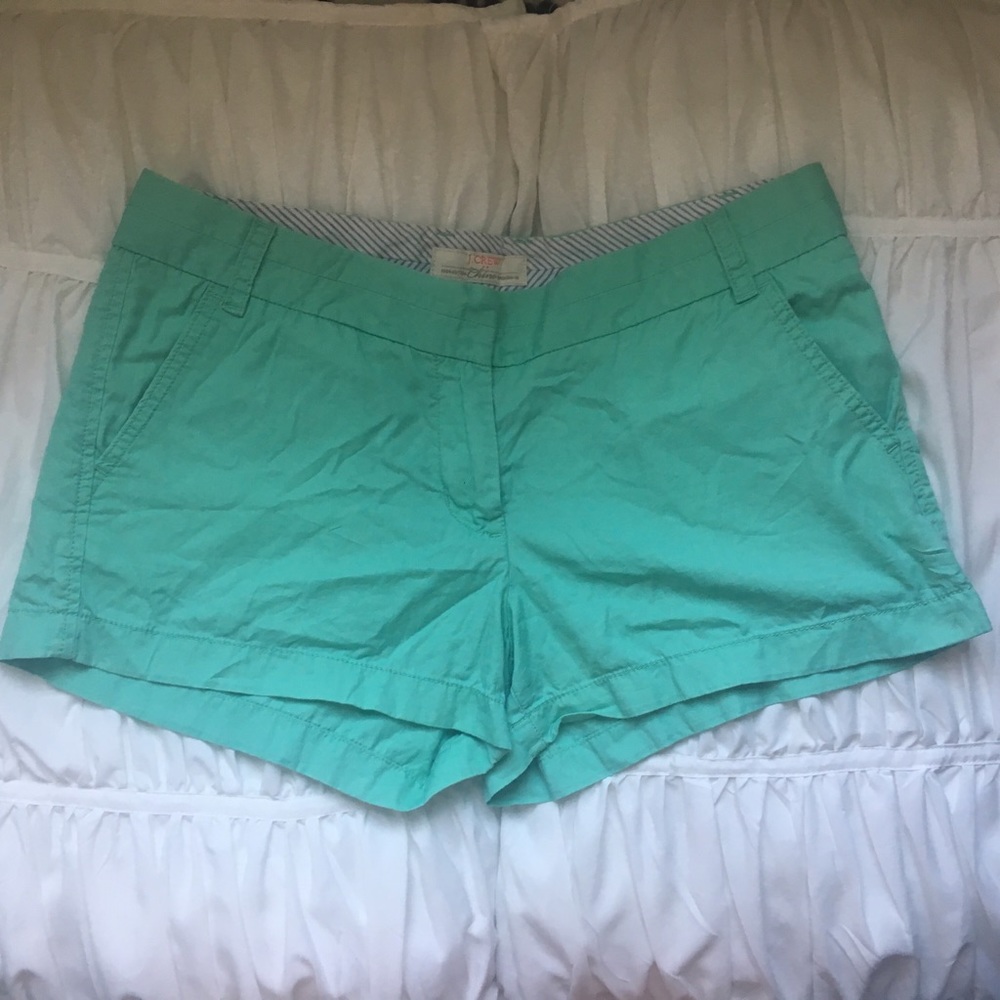 Mint J. Crew shorts