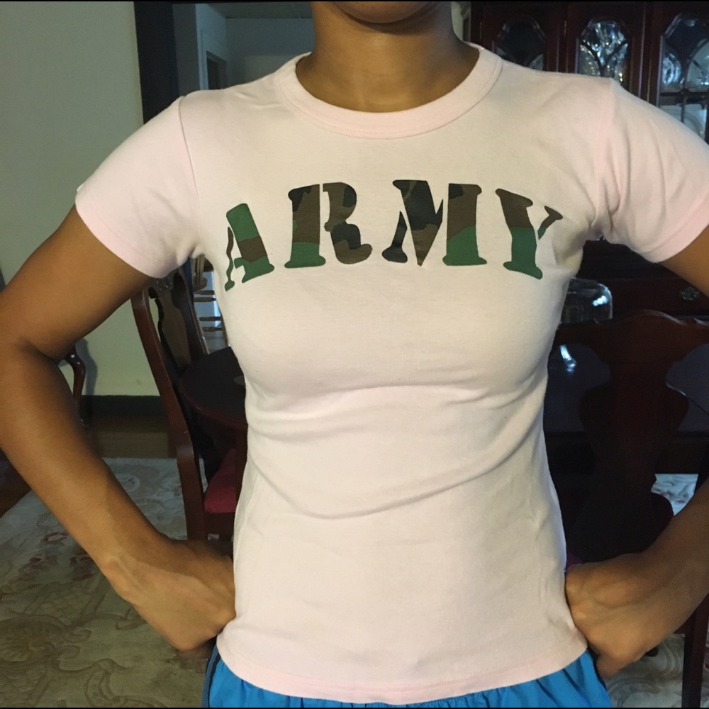 Pink Army Shirt
