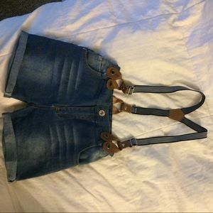 Size 5 boys shirt/suspender set